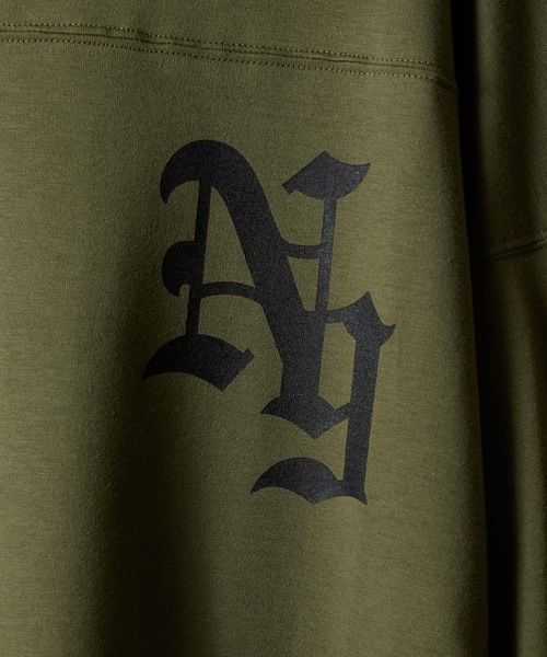 NNページ PREMIUM COTTON NUMBERING LOGO FOOTBALL L/S T-SHIRT