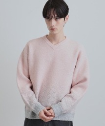 tk.TAKEO KIKUCHI | ミスティーシャギーVネックニット(ニット/セーター)