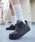 NIKE�i�i�C�L�j�́u�i�C�L �G�A �t�H�[�X 1 �f07 LX �E�B�����Y�V���[�Y / Nike Air Force 1 �f07 LX Women's Shoes HQ1180-001 Black�i�X�j�[�J�[�j�v�b�u���b�N