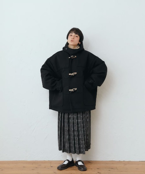KALENO（カレノ）の「unisex / over duffel coat（ダッフルコート・レディース・ベージュ・FREE）」の11枚目の写真