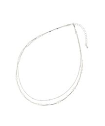 Green　Parks | every walk.2連パールパイプネックレス(ネックレス)