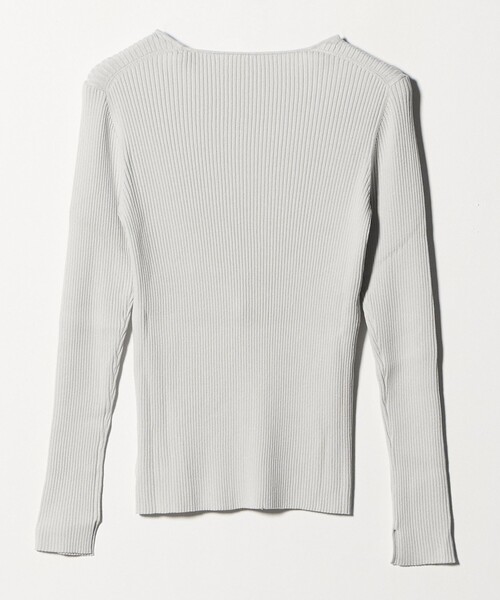 MARW UNITED ARROWS（マルゥ ユナイテッドアローズ）の「＜MARW UNITED ARROWS＞ラウンドネック ニット（ニット/セーター・レディース・ブラック/オフホワイト/ライトグレー/オレンジ・FREE）」の20枚目の写真