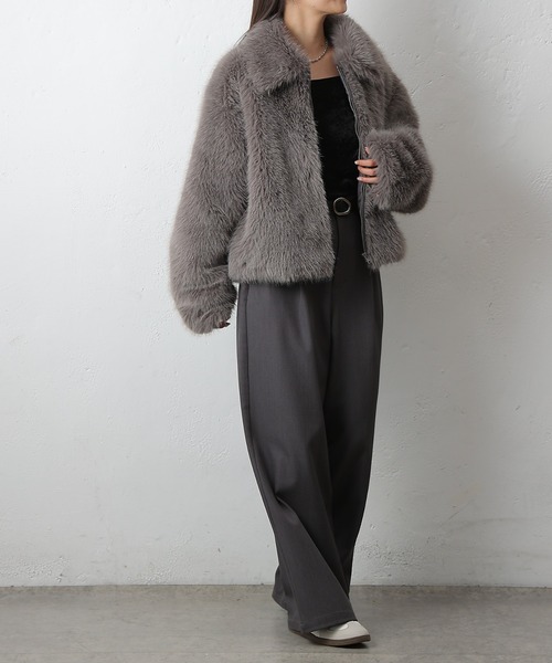 セール】ショートファーブルゾン（ブルゾン）｜COLONY 2139（コロニー