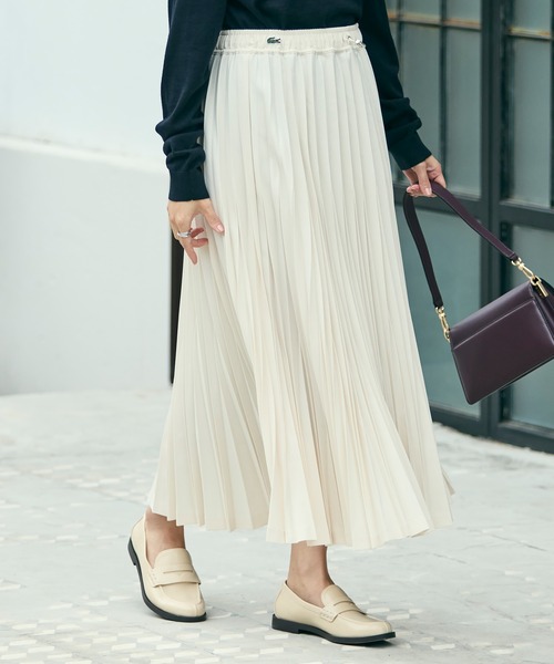 セール】変形プリーツAラインスカート（スカート）｜LACOSTE（ラコステ