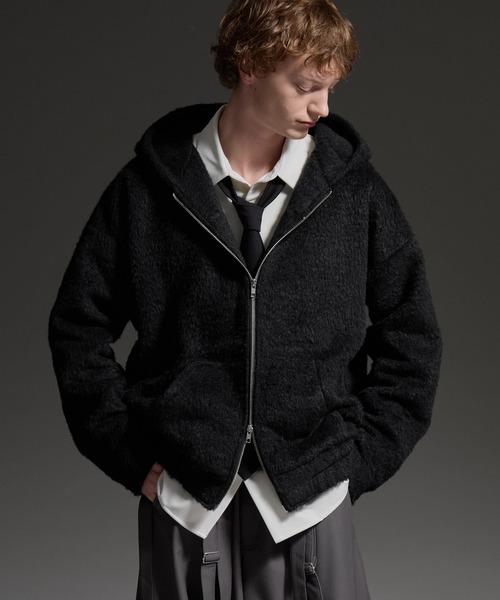 suavele ダブルジップパーカー サイズ3 ダブルジップビッグパーカー