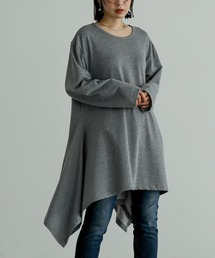 脇ヒラヒラTシャツ長袖
