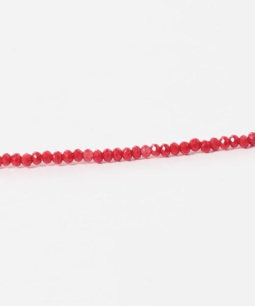URBAN RESEARCH（アーバンリサーチ）の「decor『デコール』　Cut beads necklace（ネックレス・レディース・ブラック/レッド/ネイビー・-）」の16枚目の写真