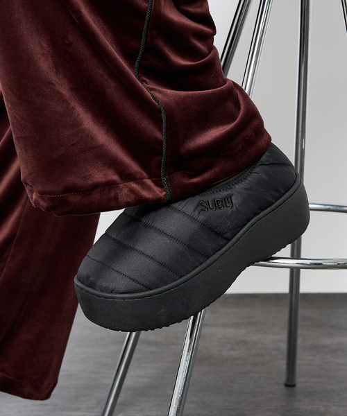 SUBU/スブ】バンププラットフォーム/VAMP PLATFORM/厚底/スリッポン/靴
