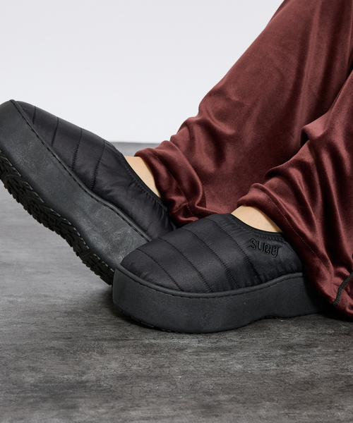 SUBU/スブ】バンププラットフォーム/VAMP PLATFORM/厚底/スリッポン/靴