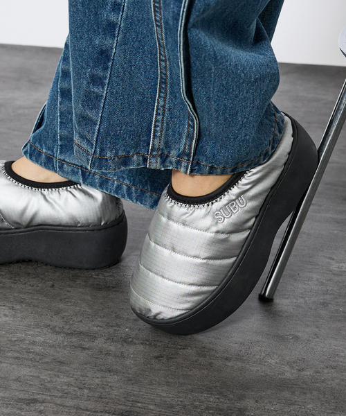 SUBU/スブ】バンププラットフォーム/VAMP PLATFORM/厚底/スリッポン/靴