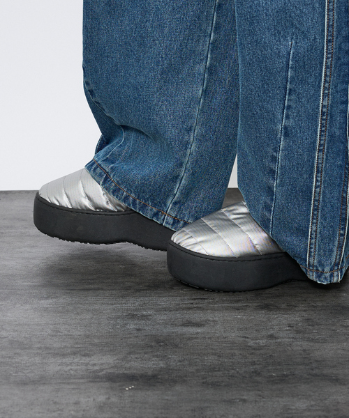 SUBU/スブ】バンププラットフォーム/VAMP PLATFORM/厚底/スリッポン/靴