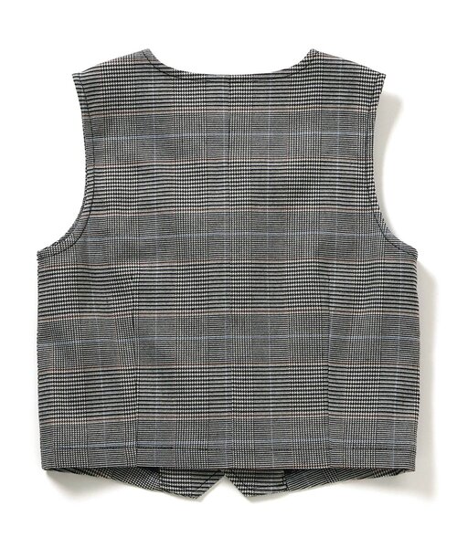 BREEZE(ブリーズ)の「【リンク】フォーマルベスト_セットアップ可能(スーツベスト・キッズ・グレー/グリーン・90/100/110/120/130)」の9枚目の写真