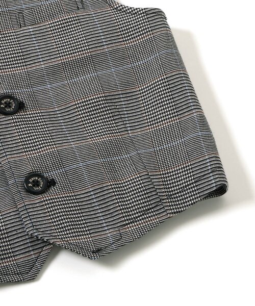 BREEZE(ブリーズ)の「【リンク】フォーマルベスト_セットアップ可能(スーツベスト・キッズ・グレー/グリーン・90/100/110/120/130)」の15枚目の写真