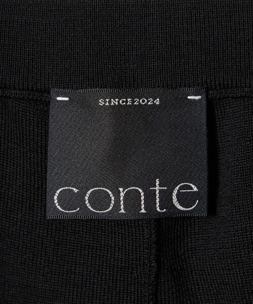 conte（コンテ）の「＜conte＞ウール ニットパンツ（その他パンツ・レディース・ブラック/ベージュ/ネイビー・36/38）」の18枚目の写真