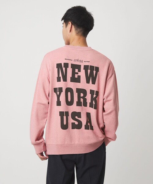 Manhattan Portage（マンハッタンポーテージ）の「＜Manhattan Portage＞PEANUTS スウェット（スウェット・メンズ・ピンク/ロイヤルブルー/ベージュ・L/S/M）」の3枚目の写真