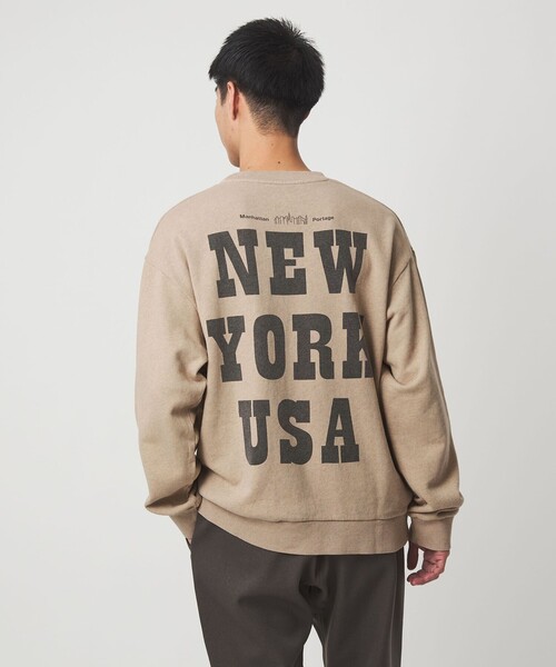 Manhattan Portage（マンハッタンポーテージ）の「＜Manhattan Portage＞PEANUTS スウェット（スウェット・メンズ・ピンク/ロイヤルブルー/ベージュ・L/S/M）」の6枚目の写真