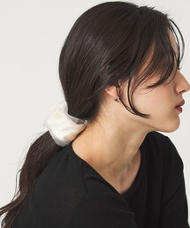 green label relaxing | 【WEB限定】チュール ヘアカフ（無地）クラップカフ / ポニーフック / フックポニー(シュシュ)