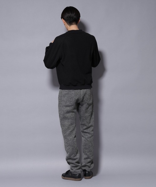 NANO universe（ナノユニバース）の「ニットフリースイージーパンツ(セットアップ可)（その他パンツ・メンズ・グレー/ブラック/ダークグレー・S/M/L/XL）」の17枚目の写真