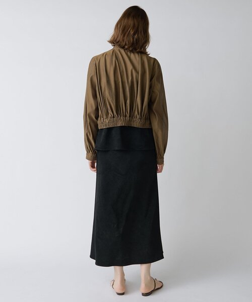 Drawing Numbers(ドローイング ナンバーズ)の「【Drawing Numbers】ナチュラルシアーブルゾン(ブルゾン・レディース・ベージュ/ブラウン・38)」の6枚目の写真