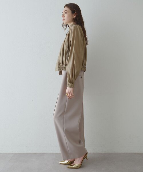 Drawing Numbers(ドローイング ナンバーズ)の「【Drawing Numbers】ナチュラルシアーブルゾン(ブルゾン・レディース・ベージュ/ブラウン・38)」の18枚目の写真