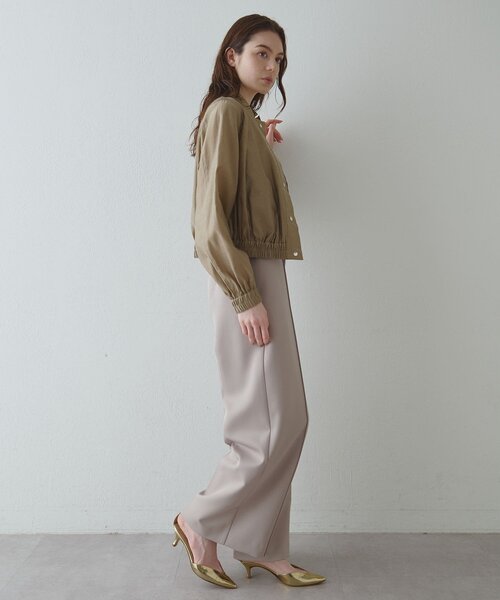 Drawing Numbers(ドローイング ナンバーズ)の「【Drawing Numbers】ナチュラルシアーブルゾン(ブルゾン・レディース・ベージュ/ブラウン・38)」の20枚目の写真