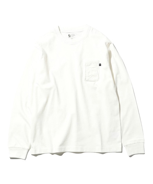 Valley Apparel(バレーアパレル)の「ユーティリティポケットTシャツ 長袖(Tシャツ/カットソー・メンズ・グリーン/ホワイト/ブラック・MEDIUM/X-LARGE/LARGE)」の2枚目の写真