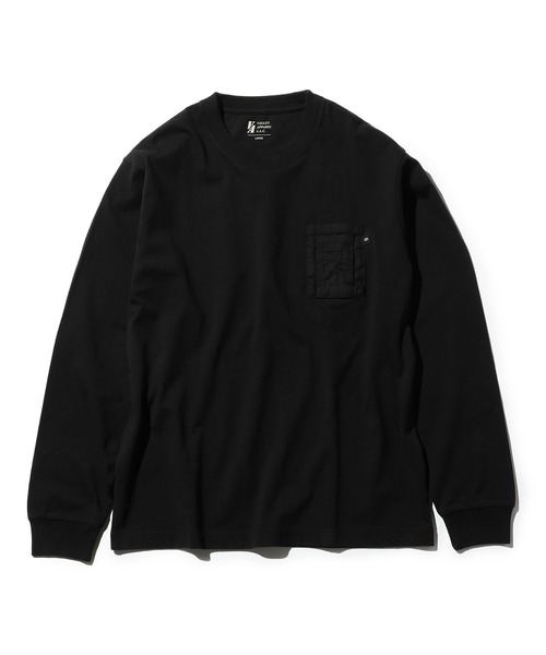 Valley Apparel(バレーアパレル)の「ユーティリティポケットTシャツ 長袖(Tシャツ/カットソー・メンズ・グリーン/ホワイト/ブラック・MEDIUM/X-LARGE/LARGE)」の1枚目の写真