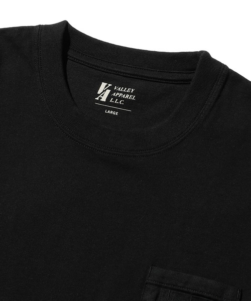 Valley Apparel(バレーアパレル)の「ユーティリティポケットTシャツ 長袖(Tシャツ/カットソー・メンズ・グリーン/ホワイト/ブラック・MEDIUM/X-LARGE/LARGE)」の5枚目の写真