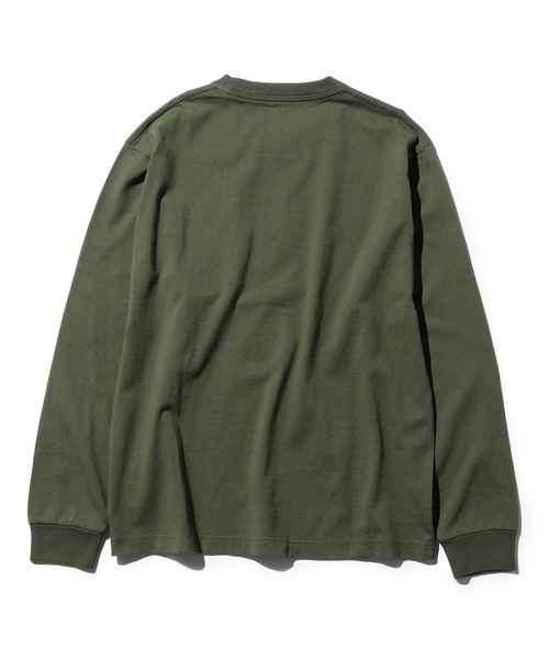 Valley Apparel(バレーアパレル)の「ユーティリティポケットTシャツ 長袖(Tシャツ/カットソー・メンズ・グリーン/ホワイト/ブラック・MEDIUM/X-LARGE/LARGE)」の8枚目の写真