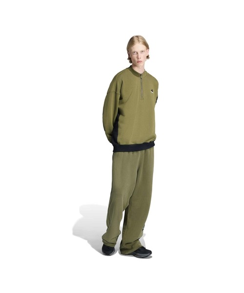 EQUIPMENT BLOCKED HALF-ZIP JX1464（スウェット）｜adidas