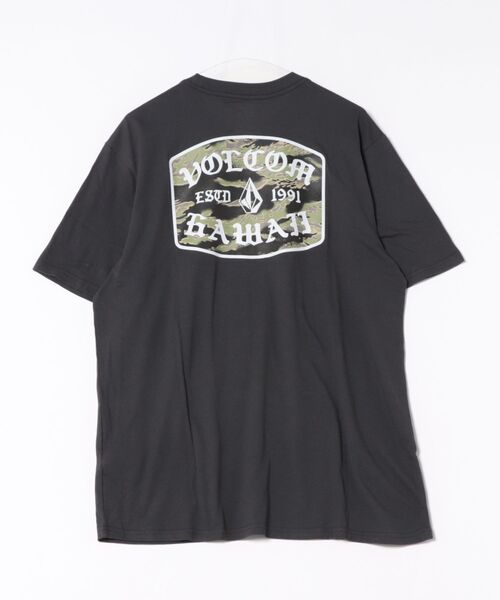 VOLCOM(ボルコム)の「VOLCOM ALOHA NEVER DIES FILL SST/ボルコム半袖Tシャツ(Tシャツ/カットソー・メンズ・ブラック・SMALL/MEDIUM/LARGE/X-LARGE)」の8枚目の写真