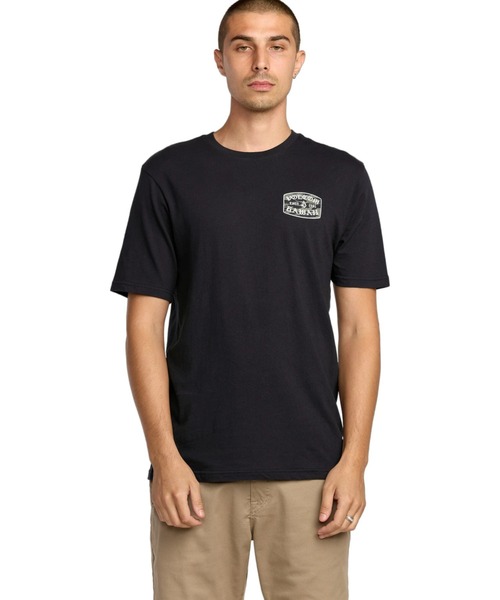 VOLCOM(ボルコム)の「VOLCOM ALOHA NEVER DIES FILL SST/ボルコム半袖Tシャツ(Tシャツ/カットソー・メンズ・ブラック・SMALL/MEDIUM/LARGE/X-LARGE)」の6枚目の写真