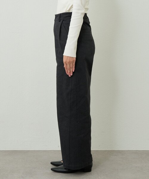 un dix cors(アンディコール)の「《デイリーに活躍◎》裏起毛デニムパンツ(デニムパンツ・レディース・ベージュ/ブラウン/チャコールグレー・FREE)」の14枚目の写真