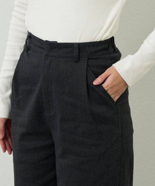 un dix cors(アンディコール)の「《デイリーに活躍◎》裏起毛デニムパンツ(デニムパンツ・レディース・ベージュ/ブラウン/チャコールグレー・FREE)」の19枚目の写真