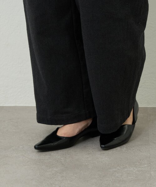 un dix cors(アンディコール)の「《デイリーに活躍◎》裏起毛デニムパンツ(デニムパンツ・レディース・ベージュ/ブラウン/チャコールグレー・FREE)」の21枚目の写真