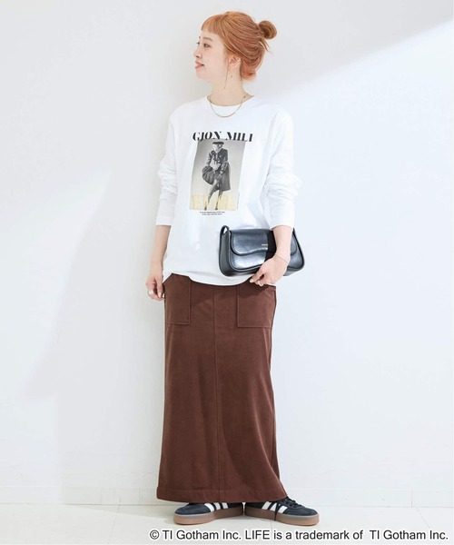 GOOD ROCK SPEED(グッドロックスピード)の「《追加》GOOD ROCK SPEED / LIFE PICTURE COLLECTION ロンTEE2(Tシャツ/カットソー・レディース・ホワイト/ライトホワイト/オフホワイト・FREE)」の8枚目の写真