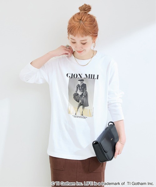 GOOD ROCK SPEED(グッドロックスピード)の「《追加》GOOD ROCK SPEED / LIFE PICTURE COLLECTION ロンTEE2(Tシャツ/カットソー・レディース・ホワイト/ライトホワイト/オフホワイト・FREE)」の12枚目の写真