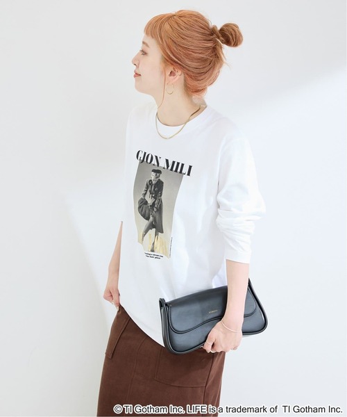 GOOD ROCK SPEED(グッドロックスピード)の「《追加》GOOD ROCK SPEED / LIFE PICTURE COLLECTION ロンTEE2(Tシャツ/カットソー・レディース・ホワイト/ライトホワイト/オフホワイト・FREE)」の13枚目の写真