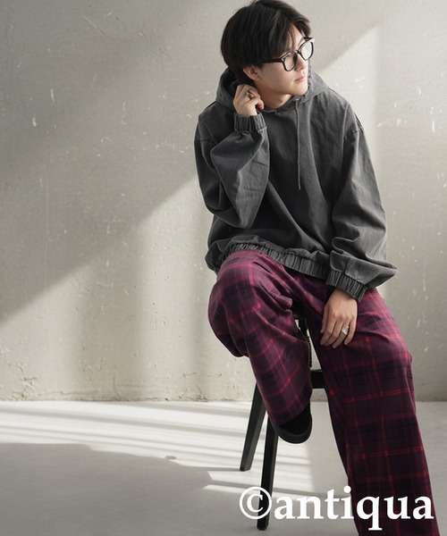 antiqua(アンティカ)の「パーカー(パーカー・レディース・チャコールグレー・ONESIZE)」の21枚目の写真