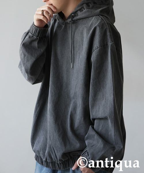 antiqua(アンティカ)の「パーカー(パーカー・レディース・チャコールグレー・ONESIZE)」の11枚目の写真