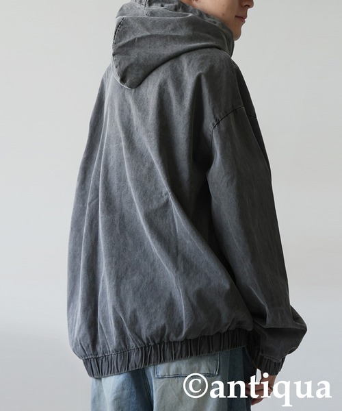 antiqua(アンティカ)の「パーカー(パーカー・レディース・チャコールグレー・ONESIZE)」の13枚目の写真