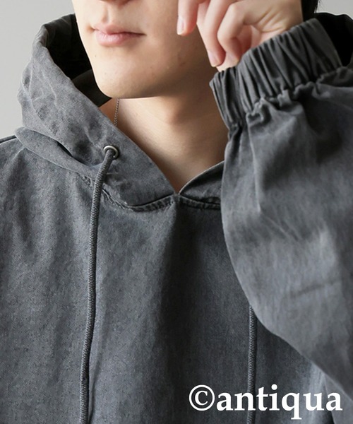 antiqua(アンティカ)の「パーカー(パーカー・レディース・チャコールグレー・ONESIZE)」の14枚目の写真