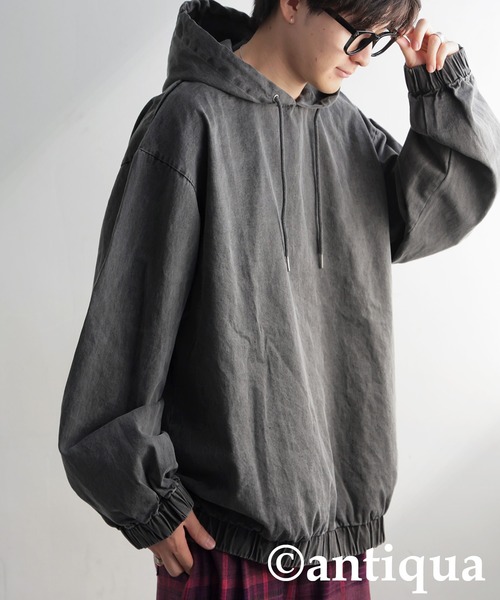 antiqua(アンティカ)の「パーカー(パーカー・レディース・チャコールグレー・ONESIZE)」の18枚目の写真