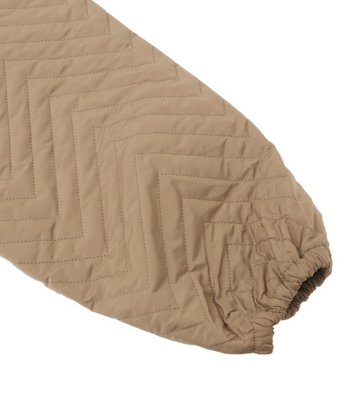 Julier Yoga and Relax（ジュリエヨガアンドリラックス）の「Julier soronaキルティングロングコート（その他アウター・レディース・オフホワイト・FREE）」の11枚目の写真