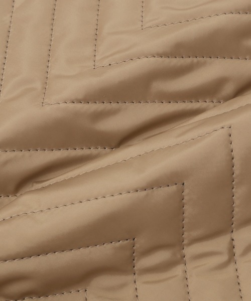 Julier Yoga and Relax（ジュリエヨガアンドリラックス）の「Julier soronaキルティングロングコート（その他アウター・レディース・オフホワイト・FREE）」の16枚目の写真