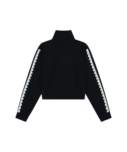 AAKAM(アーカム)の「Laced Track Jacket (Black)(ナイロンジャケット・レディース・その他・FREE)」の3枚目の写真