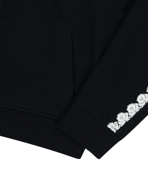 AAKAM(アーカム)の「Laced Track Jacket (Black)(ナイロンジャケット・レディース・その他・FREE)」の10枚目の写真