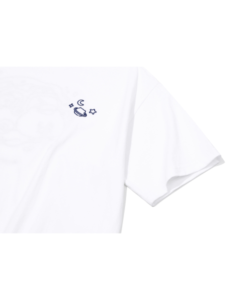 CPGN STUDIO（コンパーニョ）の「[CPGN x カカオフレンズ] ユニバースチュンシク刺繍半袖Tシャツホワイト（Tシャツ/カットソー・レディース・その他・LARGE/MEDIUM）」の6枚目の写真