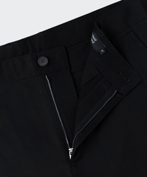 MUSINSA STANDARD（ムシンサスタンダード）の「ブラシドレギュラーフィットチノパンツ[ブラック]（その他パンツ・メンズ・その他・40/38/42/36/34/32/30/31/33/26/27/28/29）」の4枚目の写真