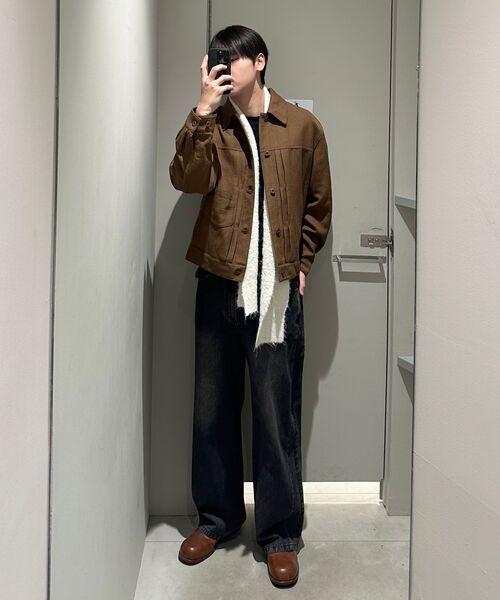 ヘンプウール TYPE1 ジャケット キャメルベージュ（デニムジャケット